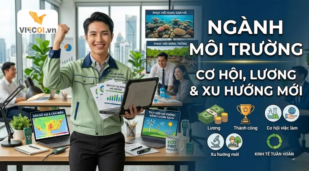 Ngành môi trường là gì? Việc làm, mức lương & xu hướng mới nhất
