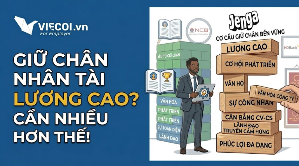 Chiến lược giữ chân nhân tài: Lương cao liệu có đủ?