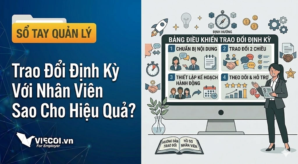 Trao Đổi Định Kỳ Với Nhân Viên Để Quản Lý Hiệu Quả