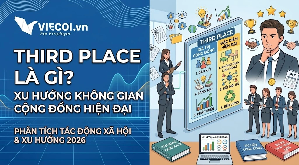 Third Place là gì? Xu hướng không gian cộng đồng hiện đại