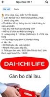 CÔNG TY TNHH BẢO HIỂM NHÂN THỌ DAI ICHI VIỆT NAM