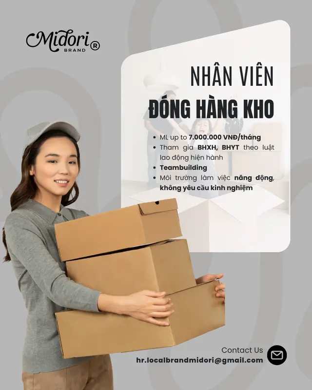 Nhân viên Đóng hàng kho