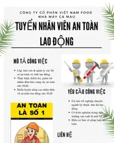 Nhân viên an toàn - sức khỏe