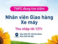 [TH TRUE MILK] TUYỂN DỤNG SHIPPER GIAO HÀNG XE MÁY