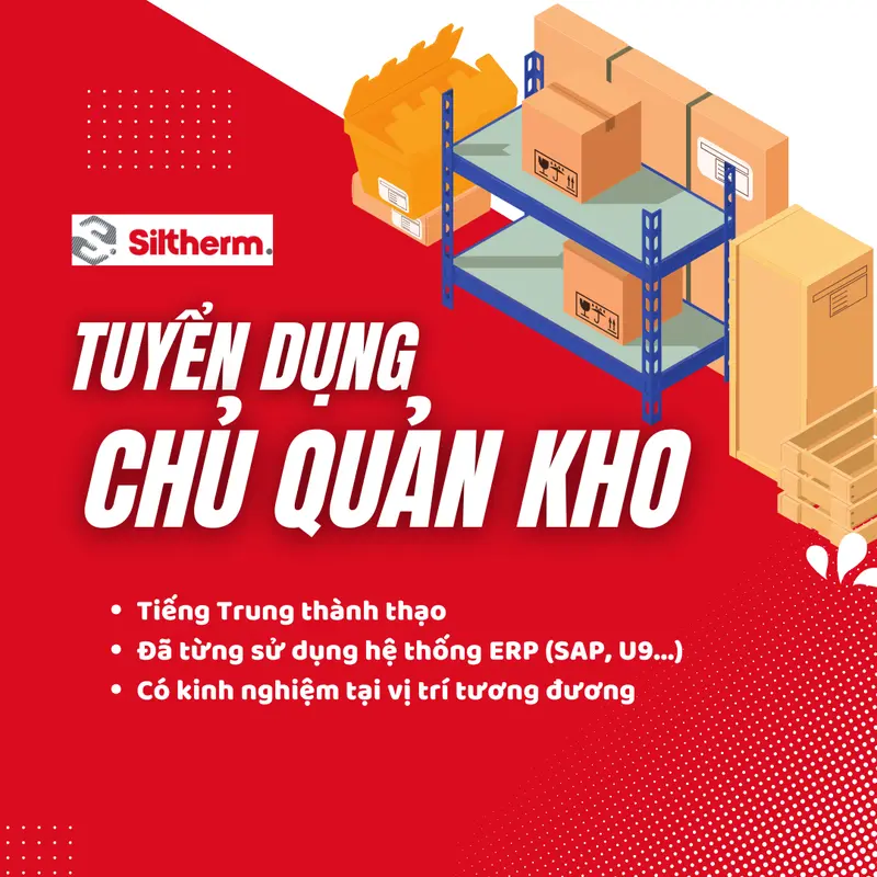 Chủ quản kho nguyên liệu và thành phẩm
