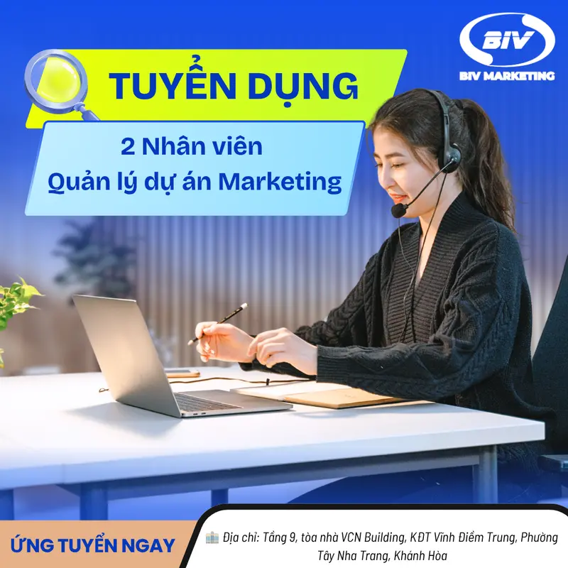 NHÂN VIÊN QUẢN LÝ DỰ ÁN MARKETING