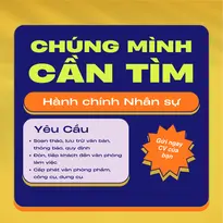 Nhân viên Hành chính Nhân sự tại Q12, TP.HCM