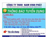 Kho Keo- Phối màu Nhựa