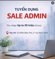 Nhân viên Sale Admin