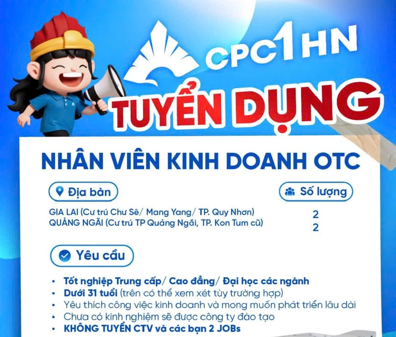 Recruiting field sales staff.