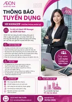 HR MANAGER (TRƯỞNG PHÒNG NHÂN  SỰ)