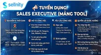 [SELLNITY] TUYỂN DỤNG: SALES EXECUTIVE (MẢNG TOOL)