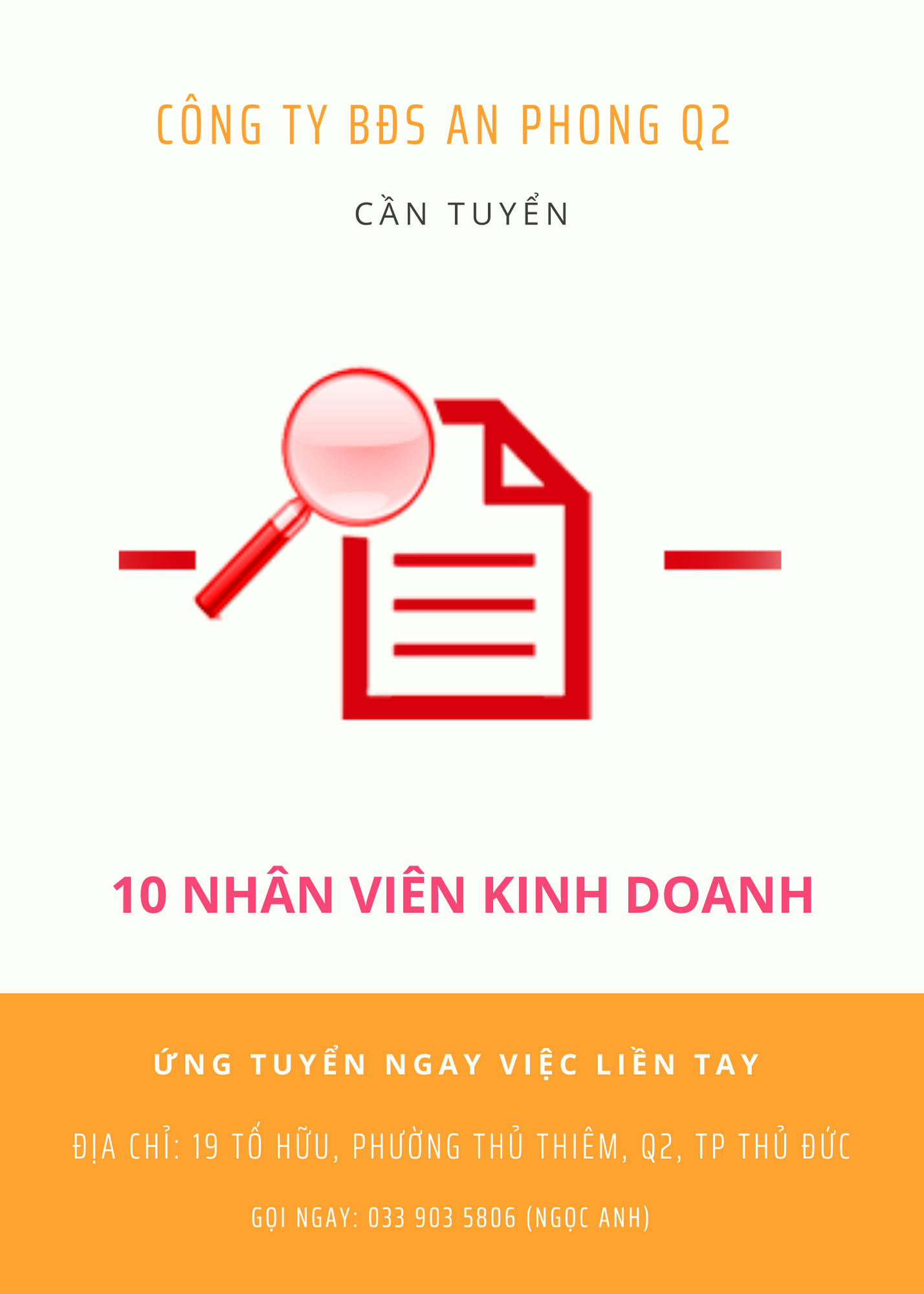 Nhân viên Kinh doanh
