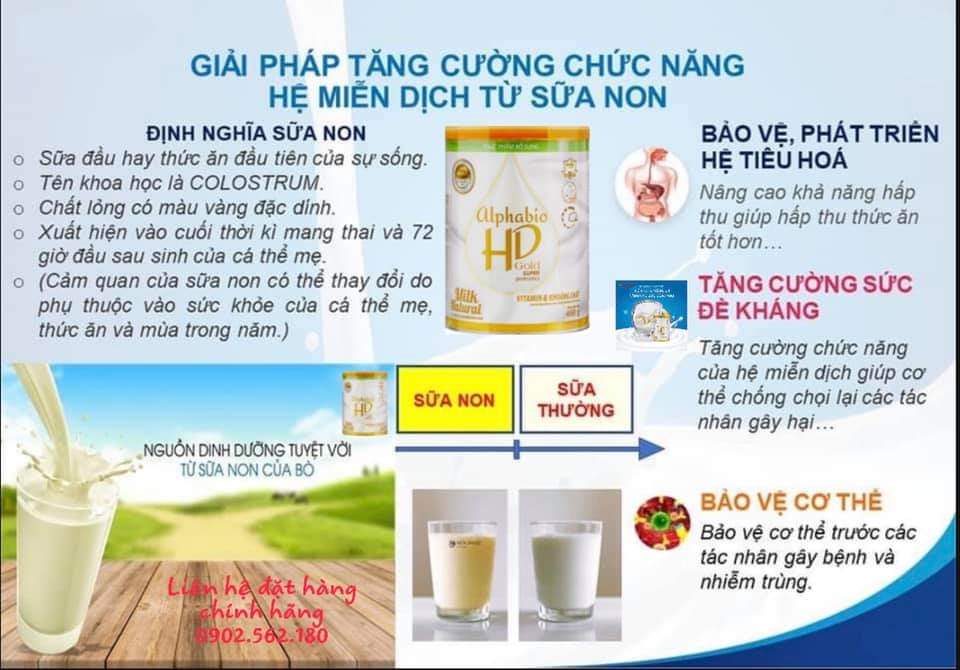 Nhân viên bán hàng dòng sữa anpha