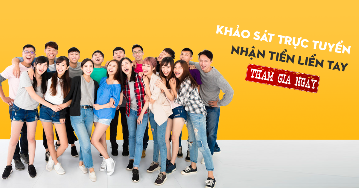 Khảo sát viên làm việc part- time tại nhà