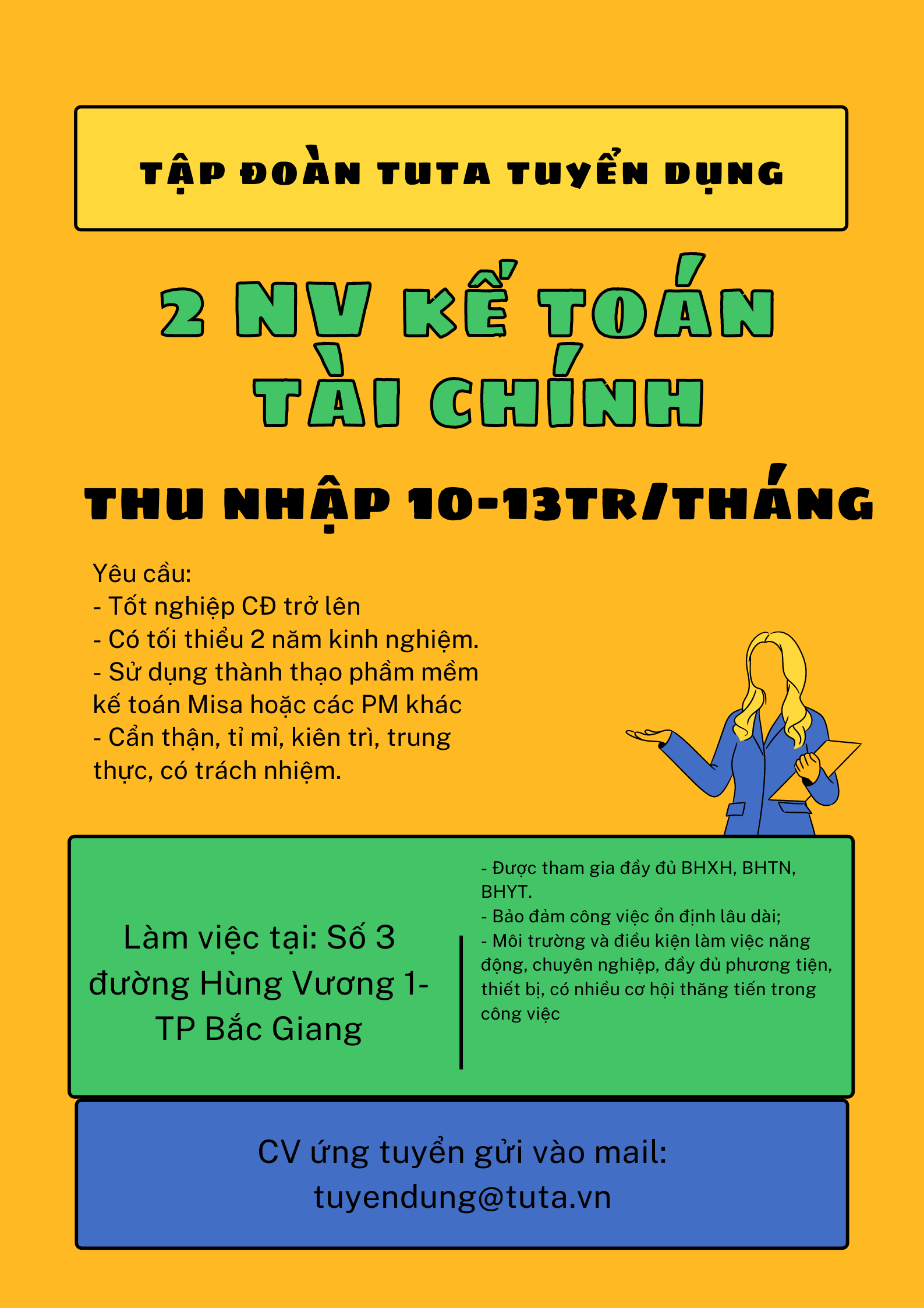 Nhân viên Kế toán tài chính