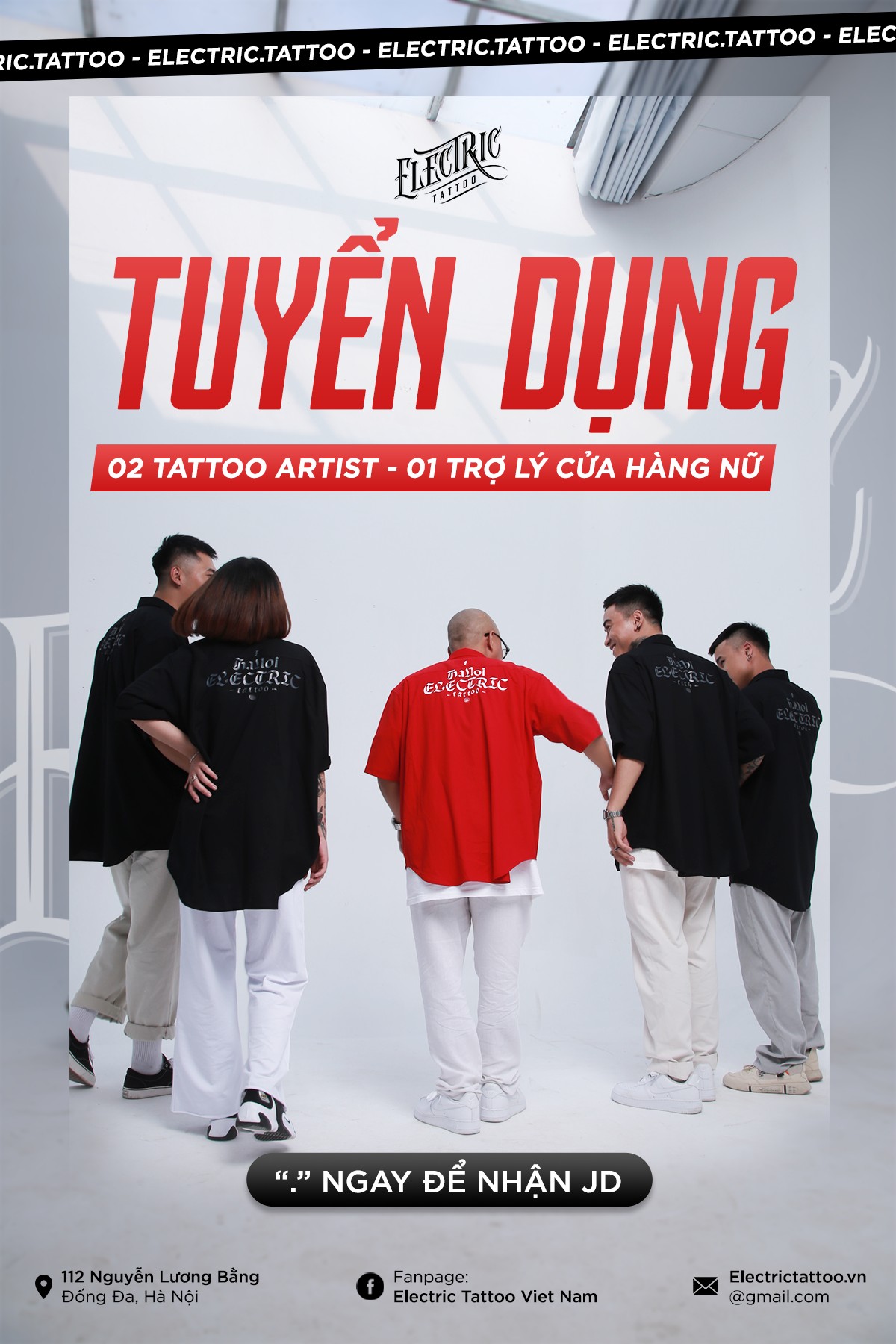 Tuyển Dụng vị trí Trợ Lý Tattoo Studio