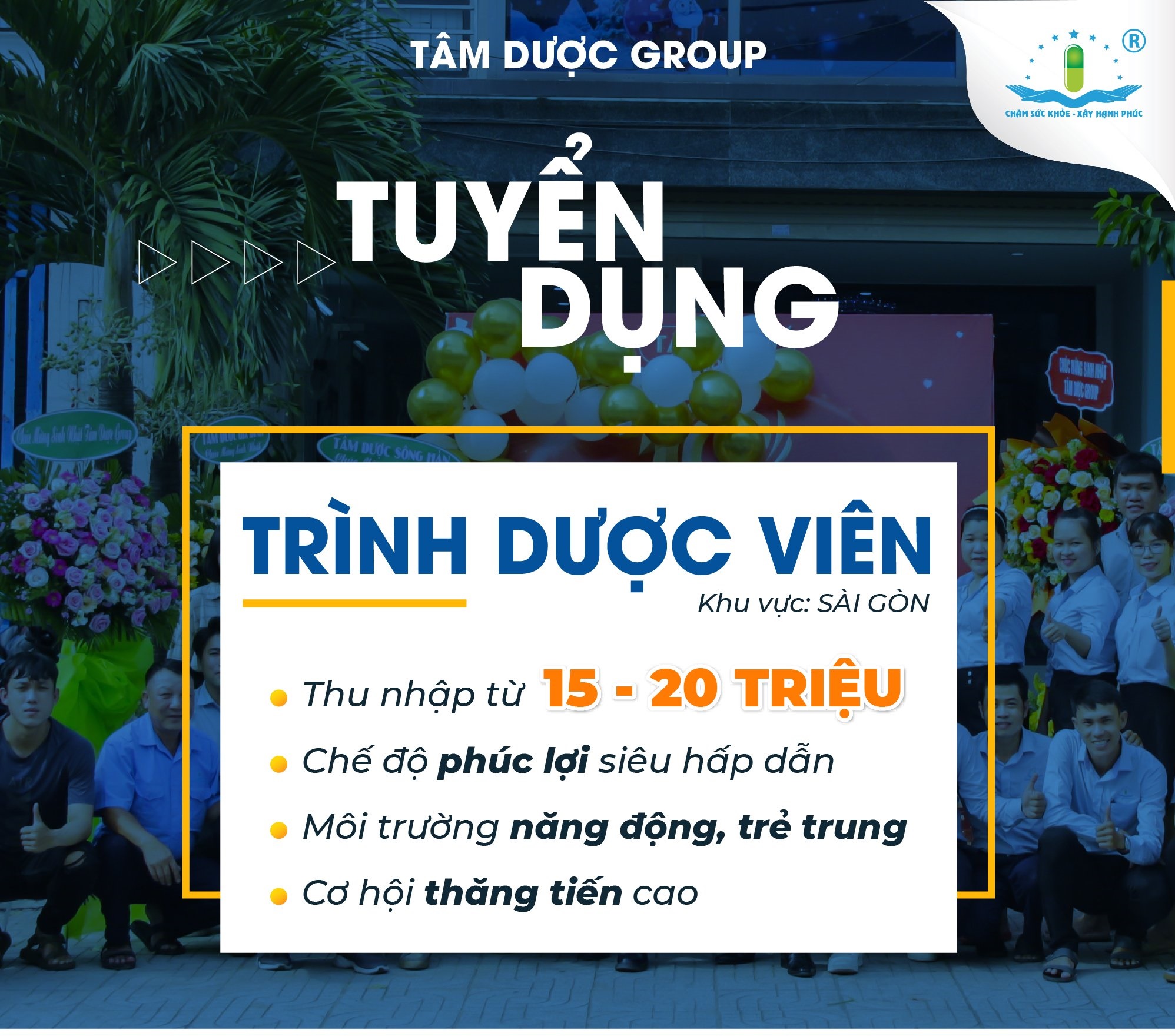 Trình Dược Viên OTC tại TPHCM