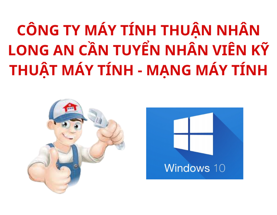 Tuyển Nhân Viên Kỹ Thuật Máy Tính