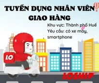 Nhân viên giao hàng