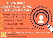 Tư vấn khóa học/telesale