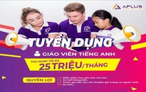 Giáo viên Tiếng anh IELTS thu nhập đến 25 triệu ( Thanh Hóa)