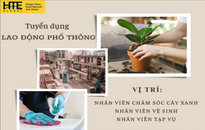 Tuyển Lao Động Phổ Thông