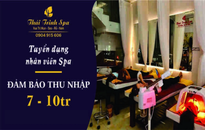 TUYỂN KỸ THUẬT VIÊN CHUYÊN NẶN MỤN