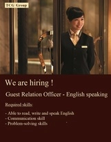 Guest Relaion Officer - English speaking