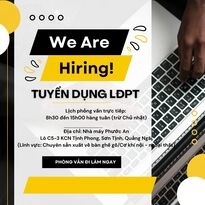 TUYỂN 30 LAO ĐỘNG PHỔ THÔNG