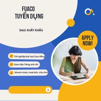 NHÂN VIÊN SALE XUẤT NHẬP KHẨU