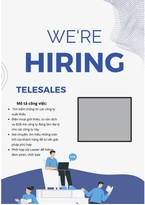 3 Telesales Tư Vấn Dịch Vụ Doanh Nghiệp B2B - Khu vực Quận 6