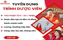 Trình Dược Viên OTC/Sale Thị Trường Mảng Dược Phẩm